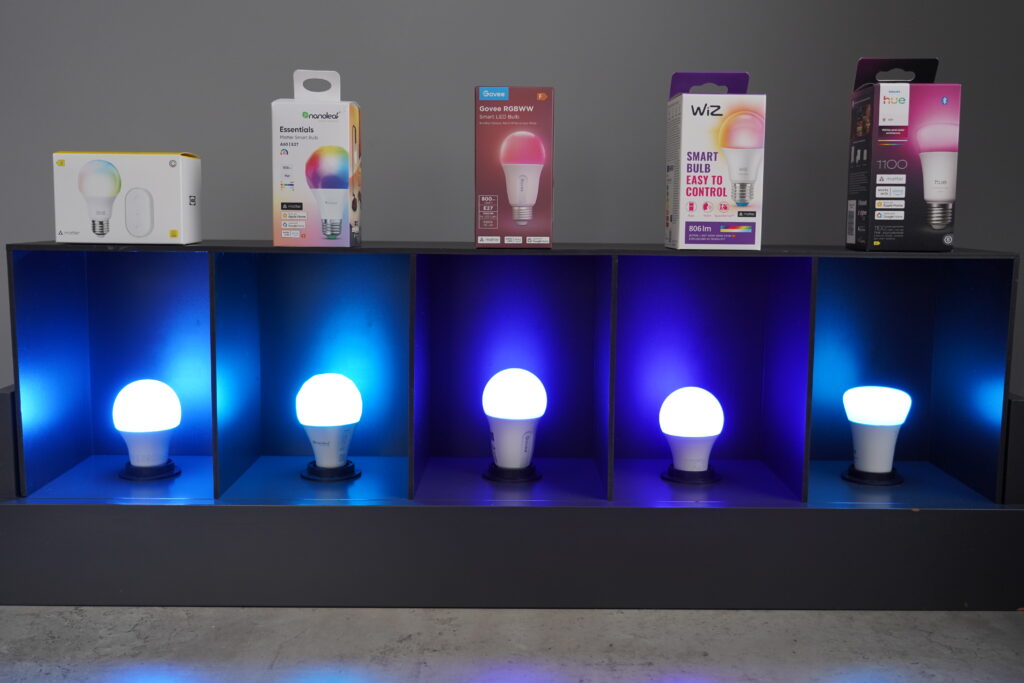 Blue light smart bulb